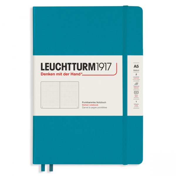 Leuchtturm1917 Notebook A5 Soft Cover Ocean Olinjerad