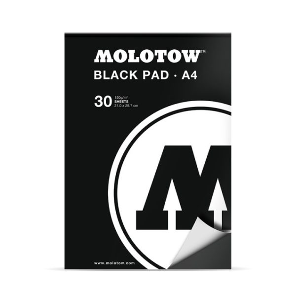 Molotow Black Pad A4 140g