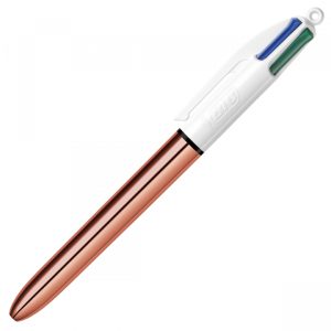 BIC 4-Colours Rose Gold Multipenna