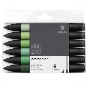 Promarker Promarker 6-set Green Tones