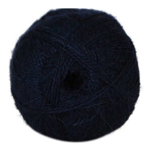 Â Hjertegarn Alpaca 400 Garn Färg 1660 Mörkblå