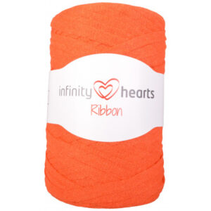 Â Infinity Hearts Ribbon Trikågarn 26 Orange