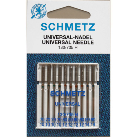 Â Schmetz Symaskinsnål Universal 130/705H Str. 70-90 - 10 st
