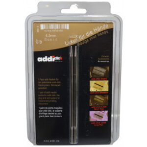 Addi Click Turbo Ändstickor Mässing 13cm 4,50mm US7