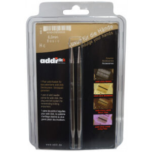 Addi Click Turbo Ändstickor Mässing 13cm 6,00mm US10