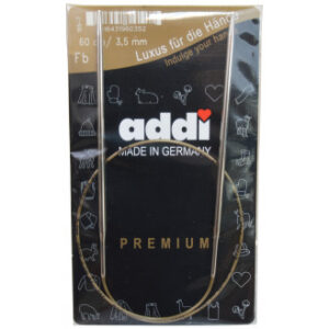 Addi Turbo Rundstickor Mässing 60cm 3,50mm / 23.6in US4