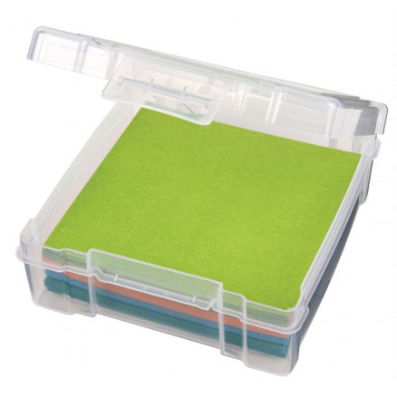 ArtBin Plastlåda till Tyg/Filt och tillbehör Transparent 16x17x5,5cm