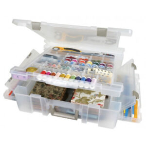 ArtBin Super Satchel Deluxe Plastlåda till tillbehör Transparent 43,8x42,5x12,7cm