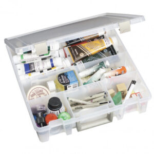 ArtBin Super Satchel Plastlåda med 6 fack Transparent 37,5x36x9cm