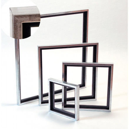 Artino Svävarram Trä Antik Silver 20x20cm