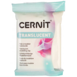 Cernit Modellera Transparent 128 Självlysande 56g