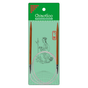 ChiaoGoo Bamboo Rundstickor Bambu 80 cm 6 mm Patina