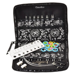 ChiaoGoo Spin Komplett Set med Utbytbara Ändstickor Bambu 40-56-76 cm 2,75-10 mm 13 storlekar