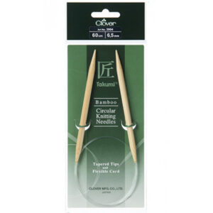Clover Takumi Rundstickor Bambu 60cm 6.50mm