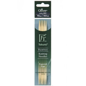Clover Takumi Stickor Bambu 16cm 4.00mm