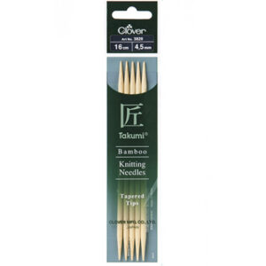 Clover Takumi Stickor Bambu 16cm 4,50mm
