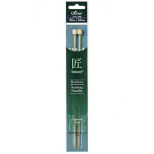 Clover Takumi Stickor Bambu 23cm 2,50mm