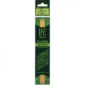 Clover Takumi Strumpstickor Bambu 16 cm 5,50 mm