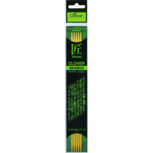 Clover Takumi Strumpstickor Bambu 20cm 5,00mm