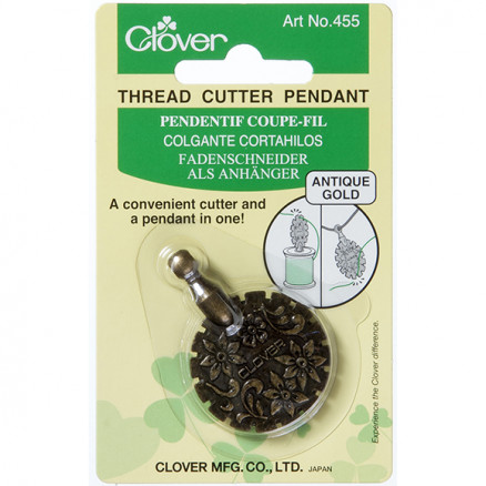 Clover Trådklippare 3 cm Antikt Guld