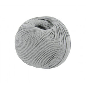 DMC Natura Just Cotton Garn Unicolor 09 Ljusgrå