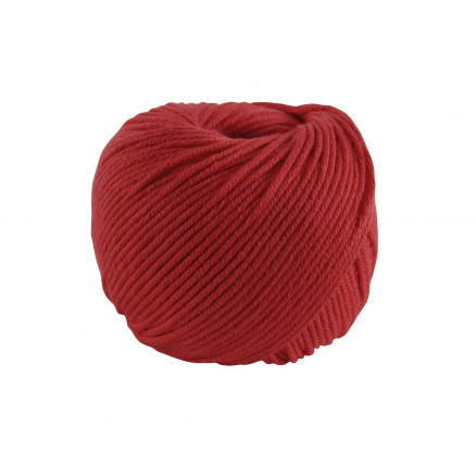 DMC Natura Medium Garn Unicolor 55 Röd