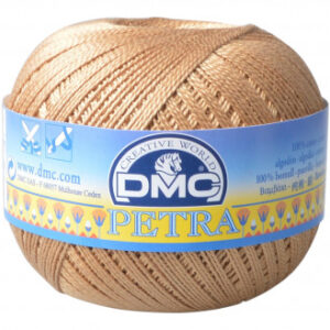 DMC Petra nr. 5 Virkgarn Unicolor 53045 Beige