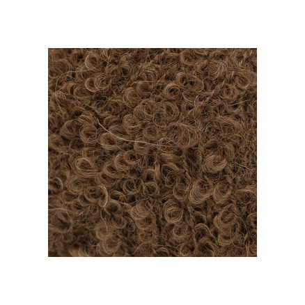 DROPS Alpaca Bouclé Garn Unicolor 8905 Choklad
