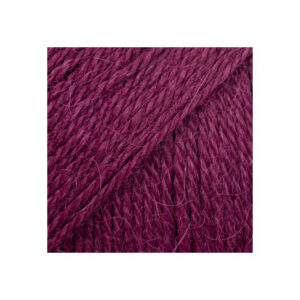 DROPS Alpaca Garn Unicolor 9045 Rubinröd
