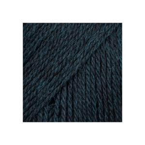 DROPS Flora Garn Mix 38 Mörk Marinblå
