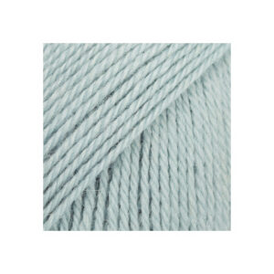 DROPS Flora Garn Unicolor 34 Ljus Havsgrön