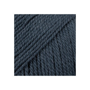DROPS Flora Garn Unicolor 35 Midnattsskugga