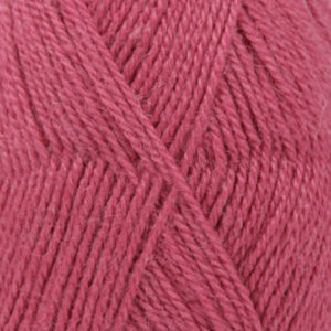 Drops Alpaca Garn Unicolor 3770 Mörk Rosa