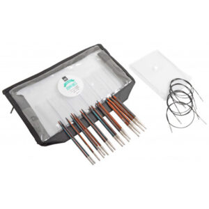 Drops Ändstickorset - Pro Romance Deluxe Trä Set med utbytbara kablar 8 storlekar 3 längder