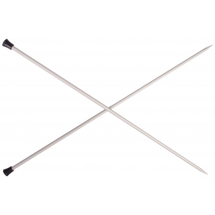 Drops Basic Stickor / Jumperstickor Aluminium 35cm 2.50mm / 13.8in US 1½