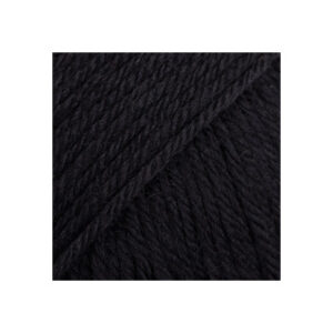 Drops Fiesta Garn Unicolor 10 Svart