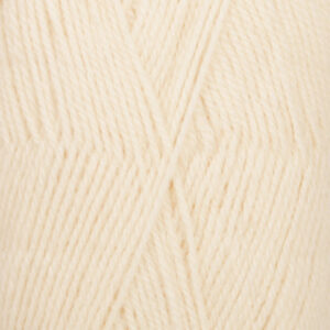 Drops Flora Garn Unicolor 01 Natur