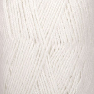 Drops Flora Garn Unicolor 02 Vit