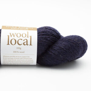 Erika Knight Wool Local Garn 808 Bingley Navy