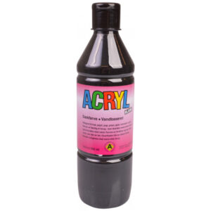 Fantasy Color Hobbyfärg/Akrylfärg Primär Svart 500ml