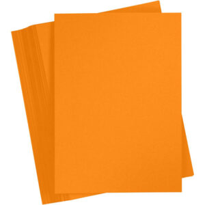 Färgad Kartong, A5, 180 g, orange, 100 ark/ 1 förp.