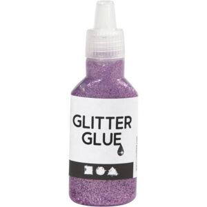 Glitterlim, lila, 25 ml/ 1 flaska