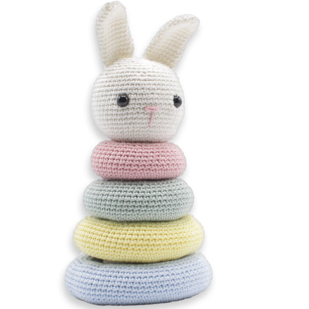 Gör det själv/DIY set Stacking Bunny Virkning