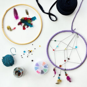 Gör din egen drömfångare av Rito Krea - Drömfångare DIY-guide - 5 st