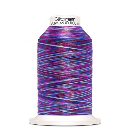Gütermann Bulky-Lock 80 Multi Lila Sytråd Polyester 9944 - 1000m
