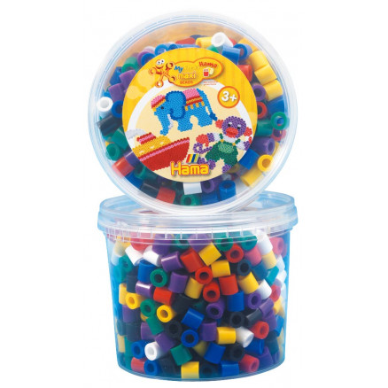 Hama Maxi Pärlor 8570 Mix 00 - 600 st