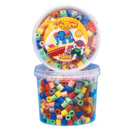 Hama Maxi Pärlor 8573 Mix 69 - 600 st