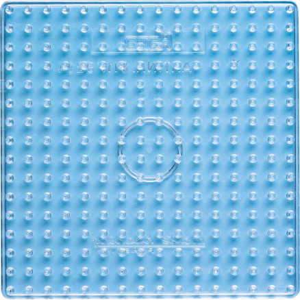 Hama Maxi Pärlplatta 8214 Fyrkant Transparent 16x16cm - 1 st