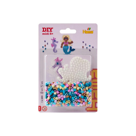 Hama Midi Blisterpack 4195 Little Mermaid Platta + Pärlor