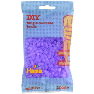 Hama Midi Pärlor 207-74 Transparent Syren - 1000 st